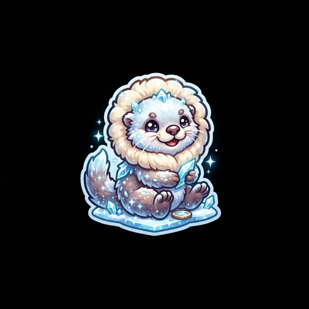 Image: Treasure Trovers Codex Style B pet icon. Tiny otte