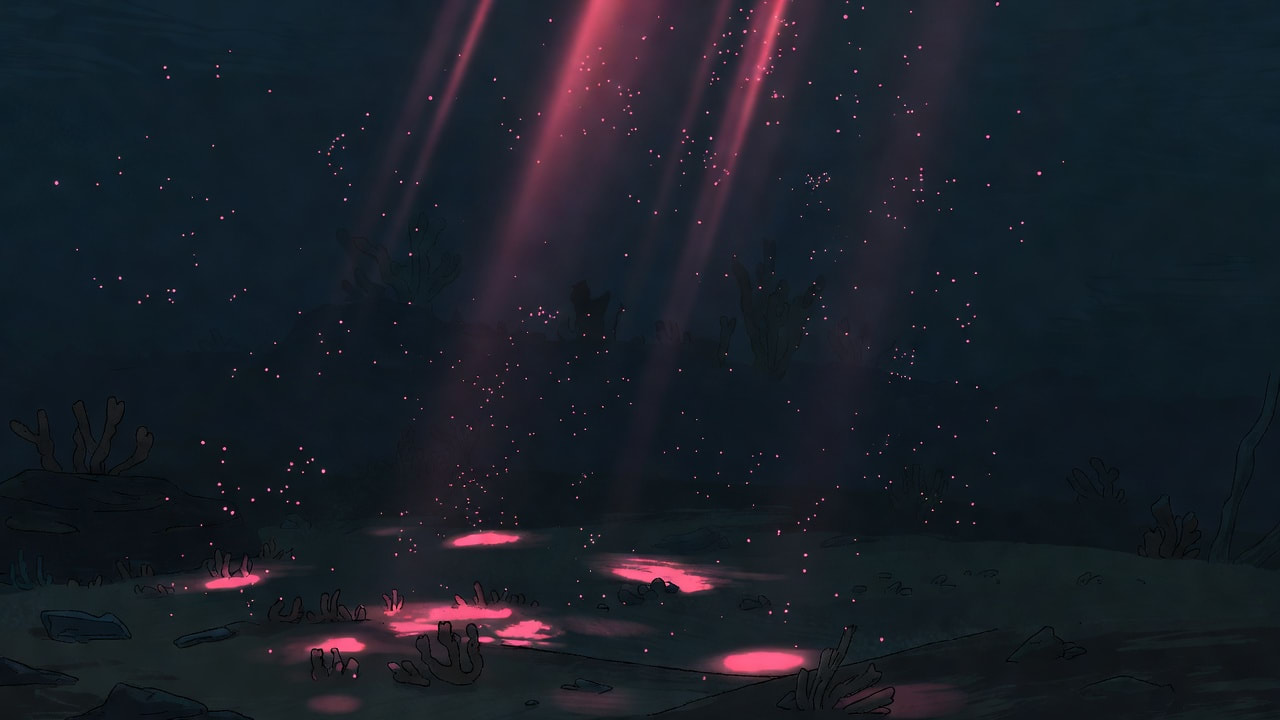 Dark Ocean Background v2