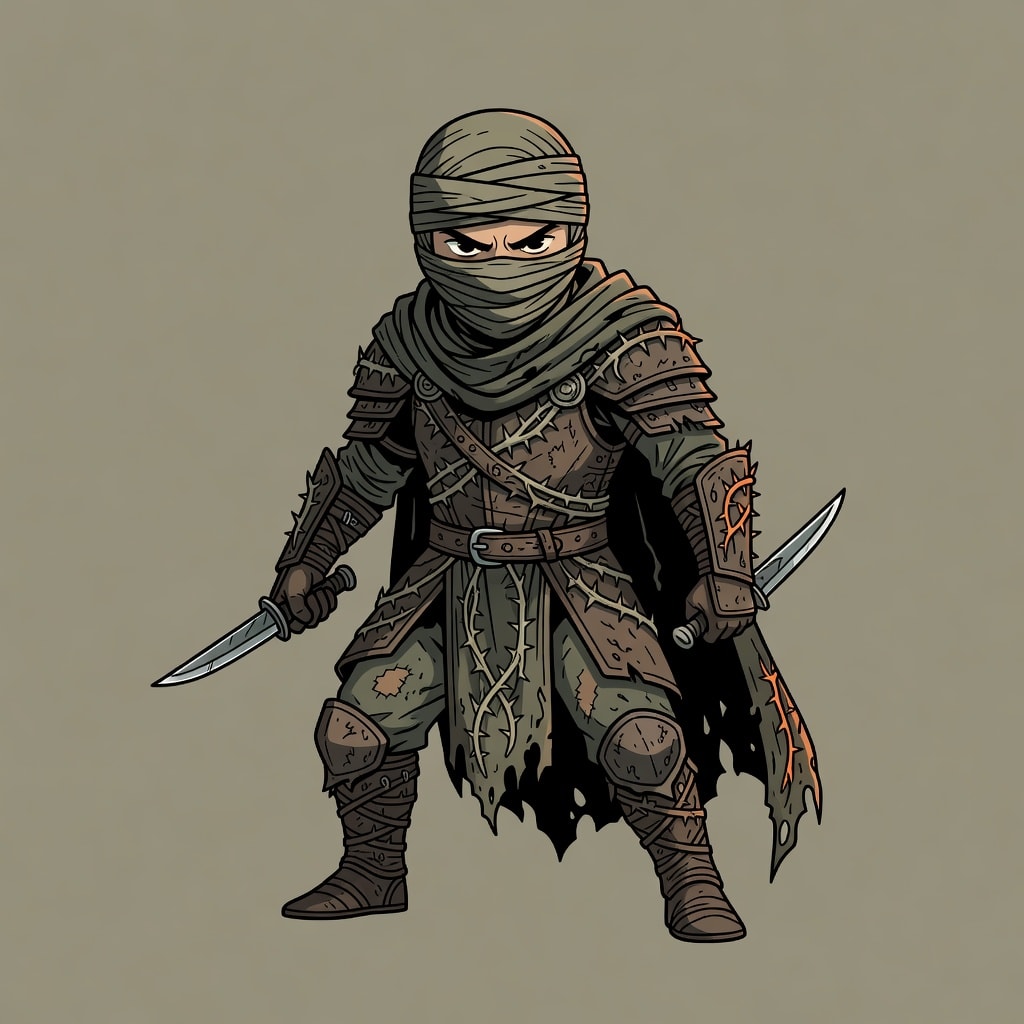 Grounded 2d Hand-drawn Fantasy Illustration