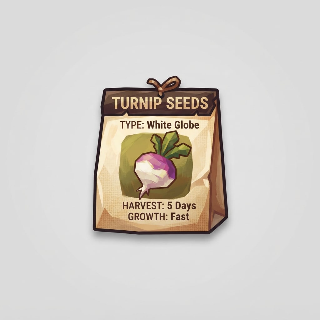Turnip Seeds Icon