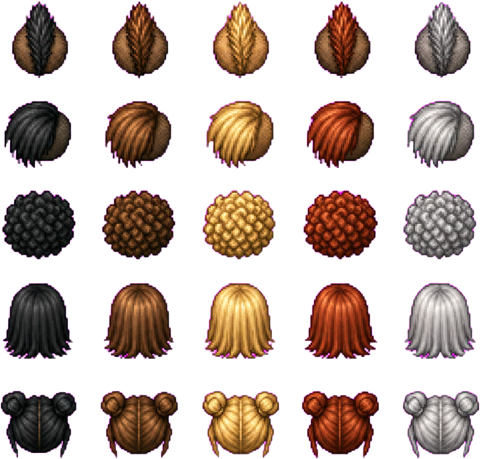 Hair Overlays Up Special Styles