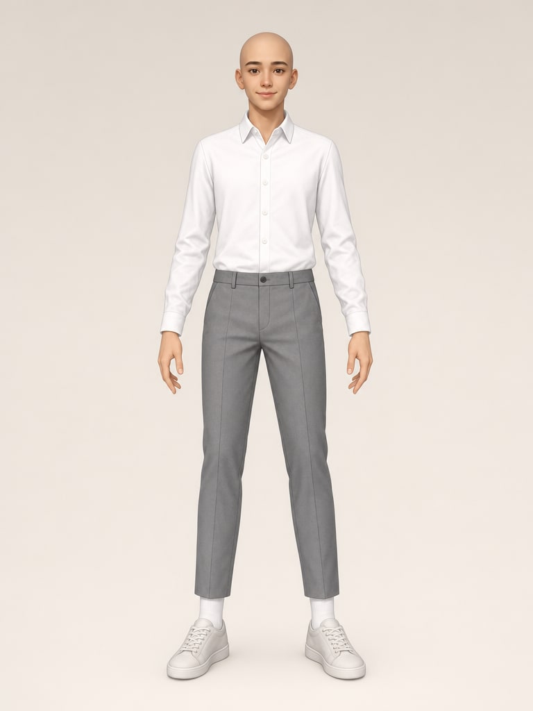 Fashion & Face Neutral Base Character