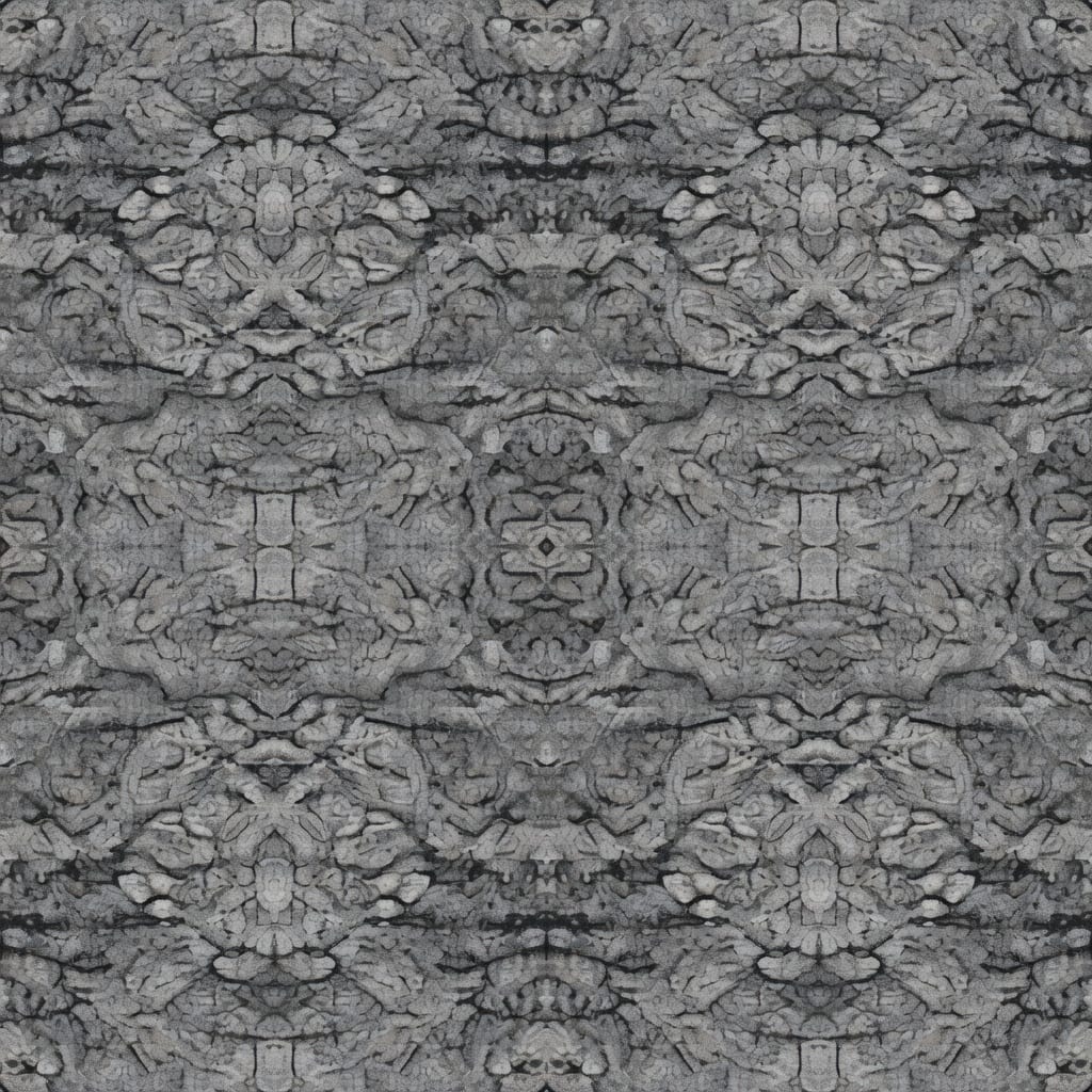 Rock Ceiling Mirror Tile 100x100