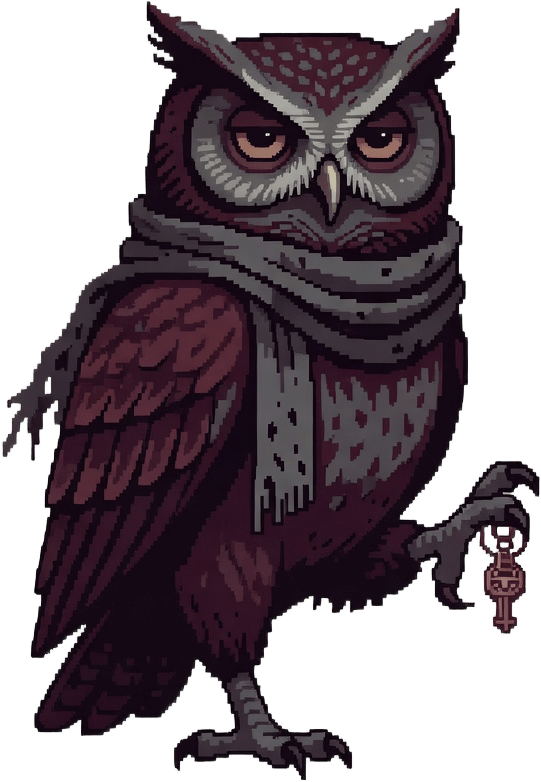Trickster Owl 05 - Trinket Holder