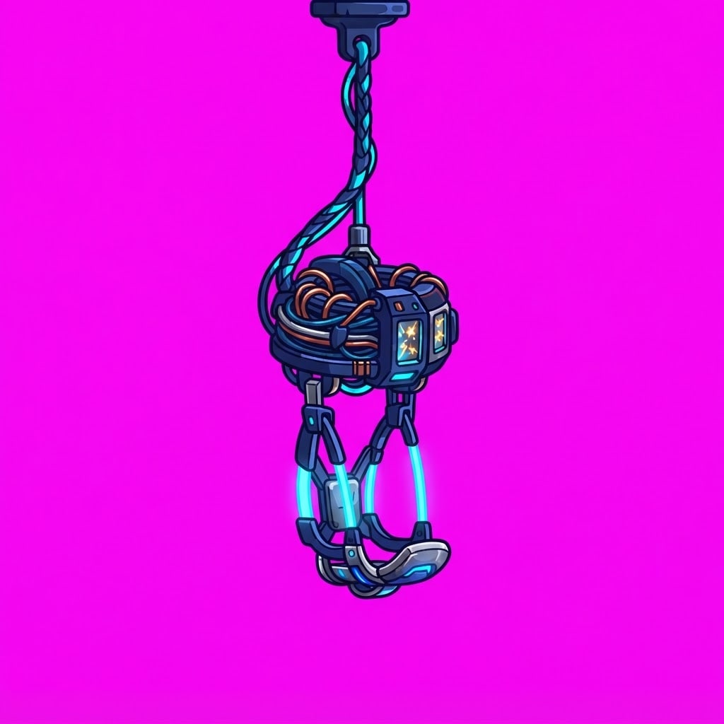 Image: ISOLATED single prop sprite ONLY on solid flat pur