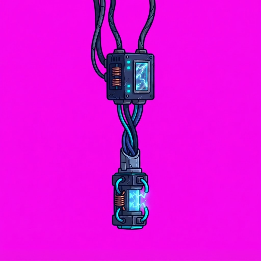 Image: Side-view 2D platformer prop, single subject only,