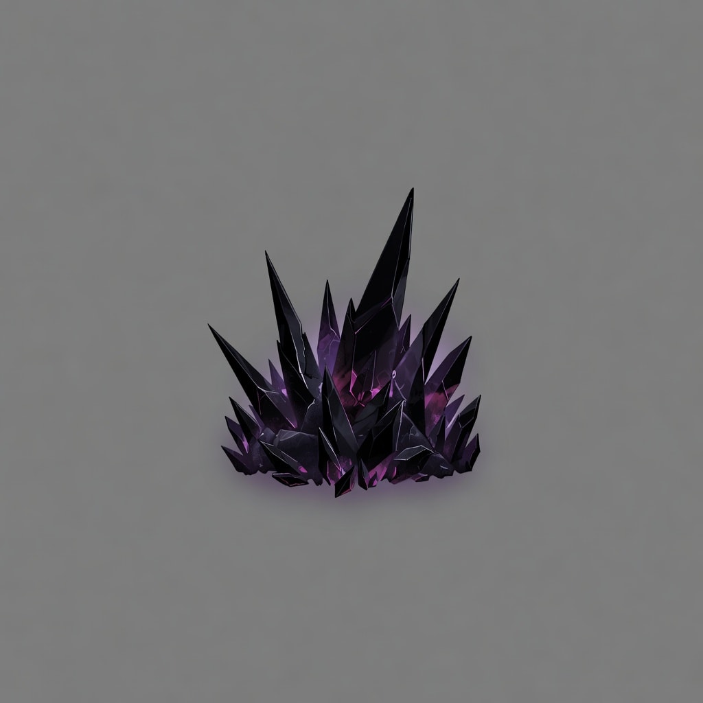 Dark Fantasy Crystal Spike Hazard