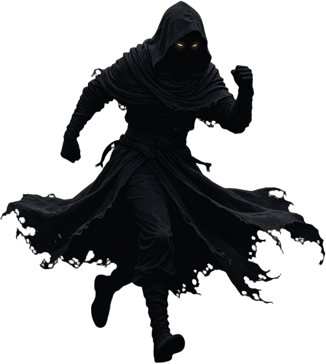 Dark Fantasy Protagonist Run Frame 1