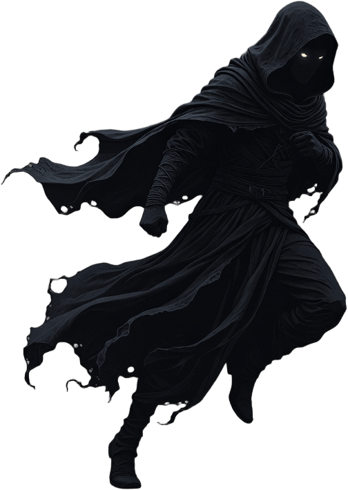 Dark Fantasy Protagonist Run Frame 3