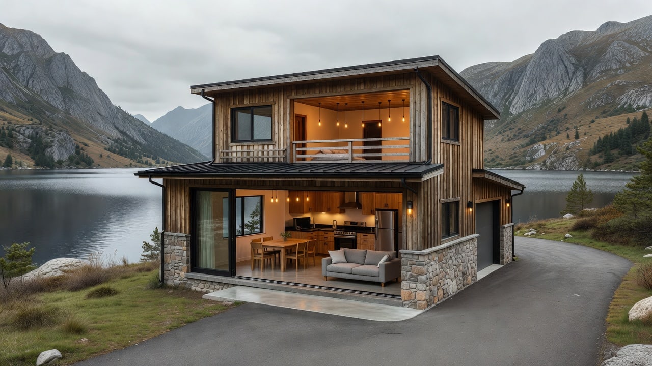 Starter House Exterior and Interior Reference