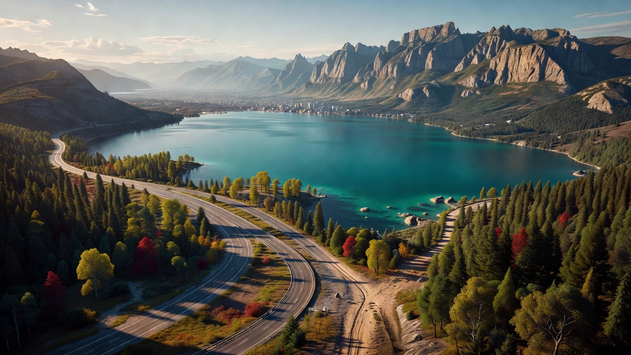 Coastal Mountain Lake World Reference