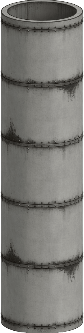 Deep Fly Pillar - Sewer Pipe Body (2 / 2)