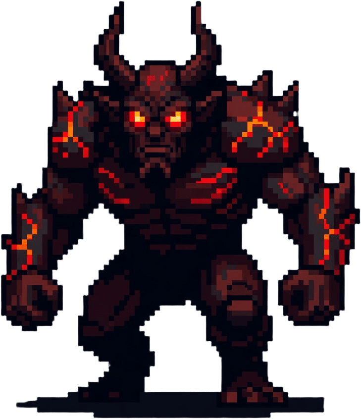 Demon Brute Enemy Sprite
