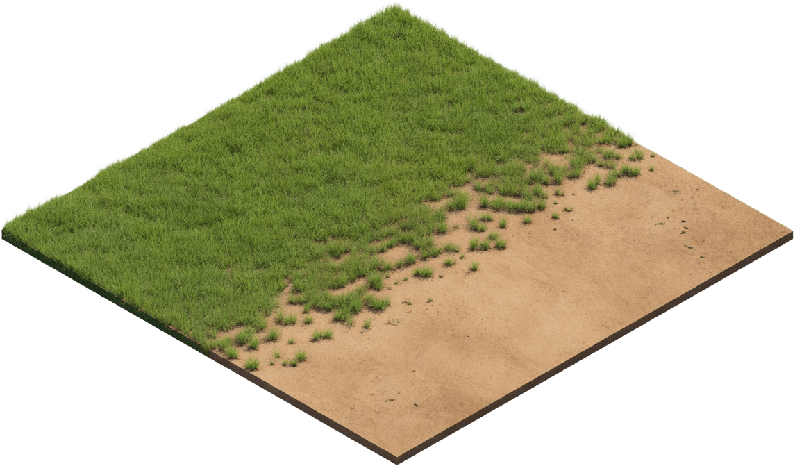 Ironhold Ground Grass to Dirt Transition (1 / 4)