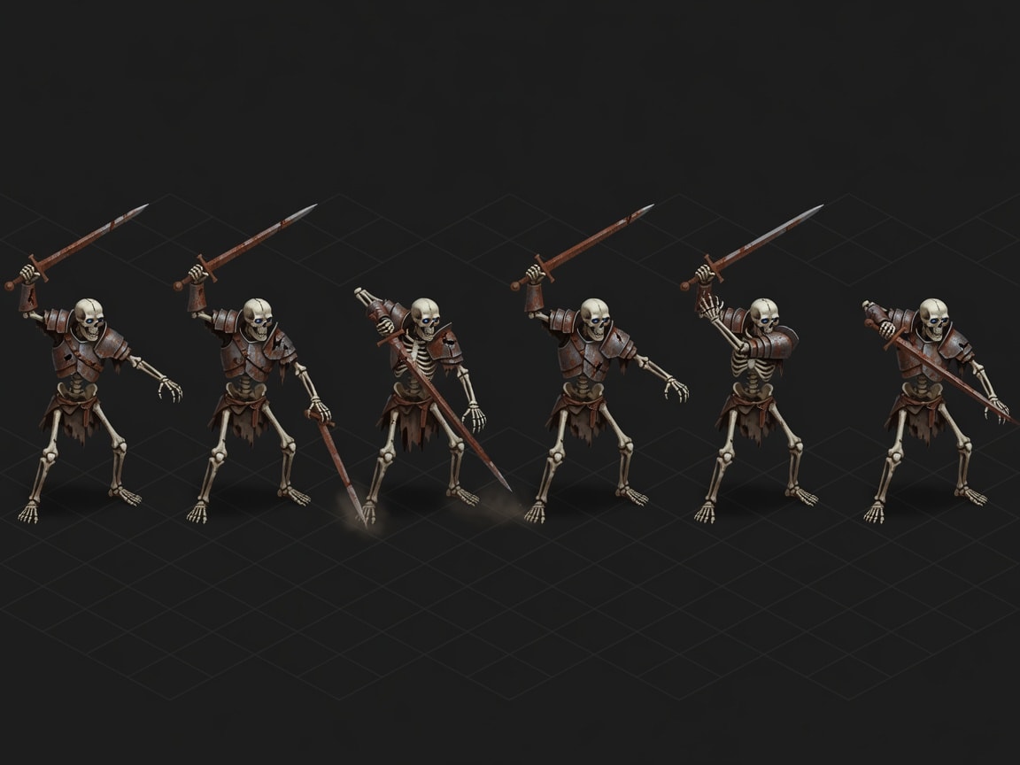 Ironhold Skeleton Attack Sheet