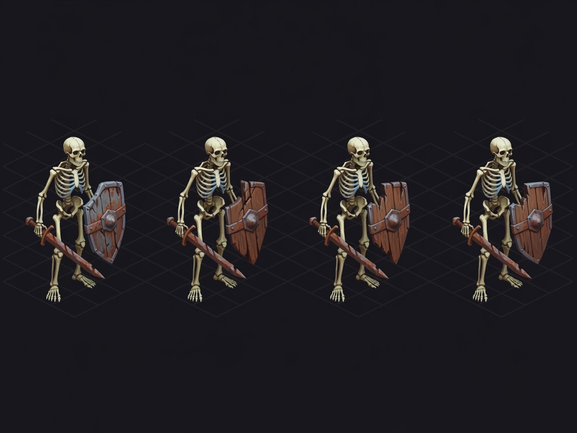 Ironhold Skeleton Idle Sheet
