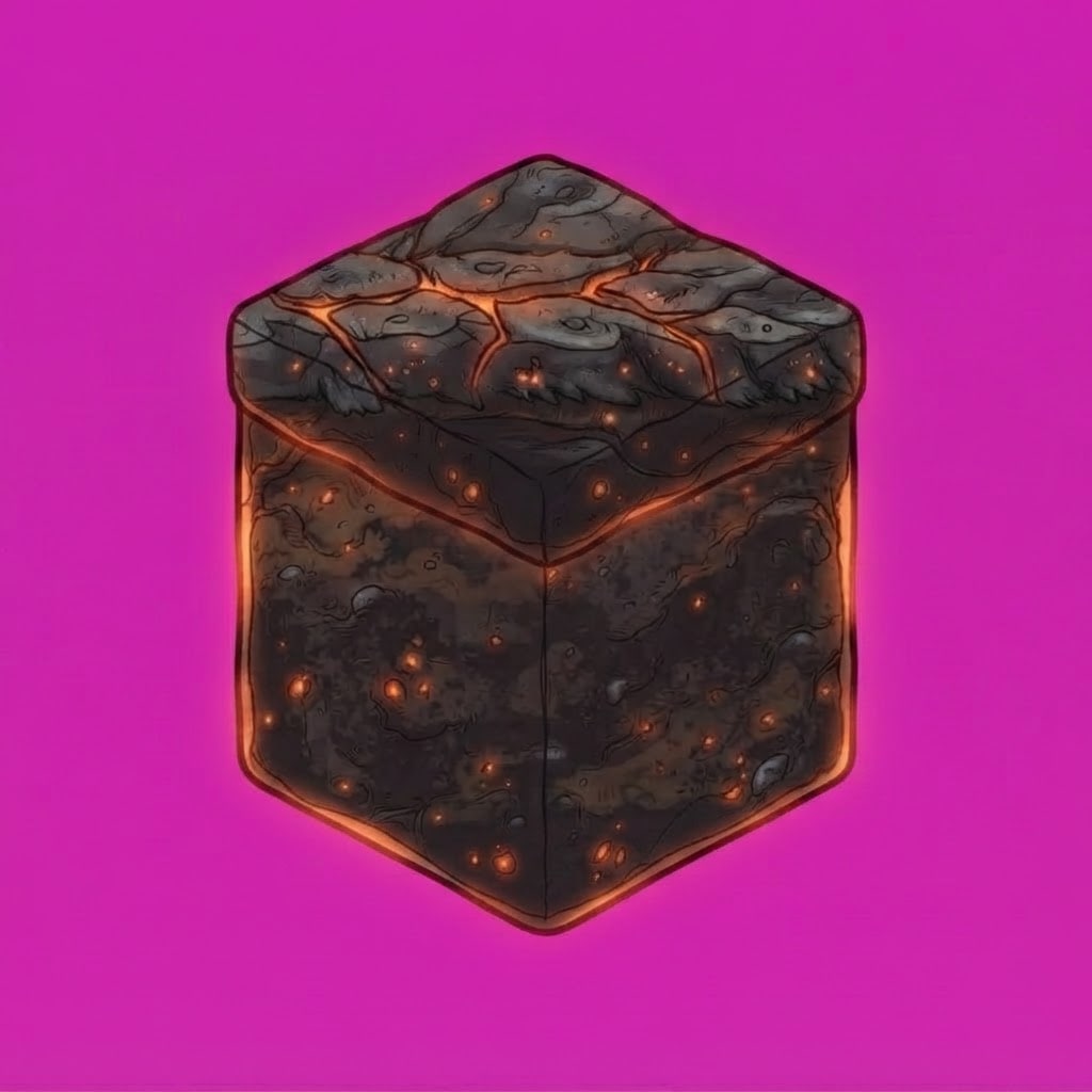 Image: IDENTITY LOCK from EMBER TOP. FILL tile: charcoal