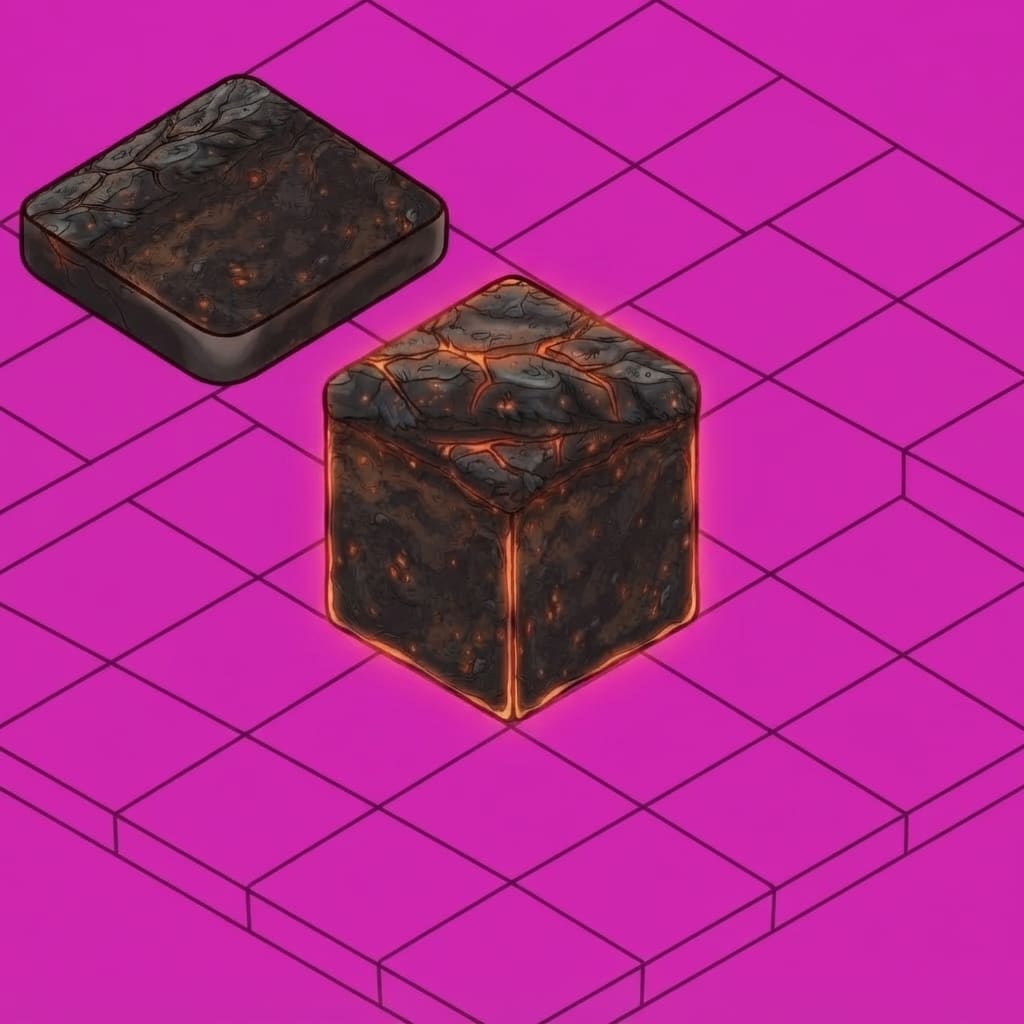 Image: IDENTITY LOCK from EMBER TOP. TOP-LEFT CORNER ash