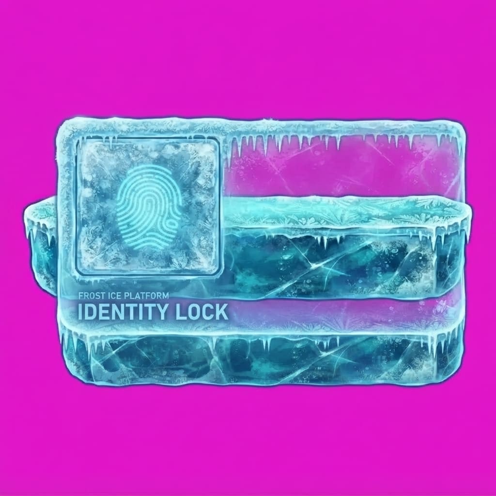 Image: IDENTITY LOCK from FROST ICE PLATFORM. TOP-LEFT CO