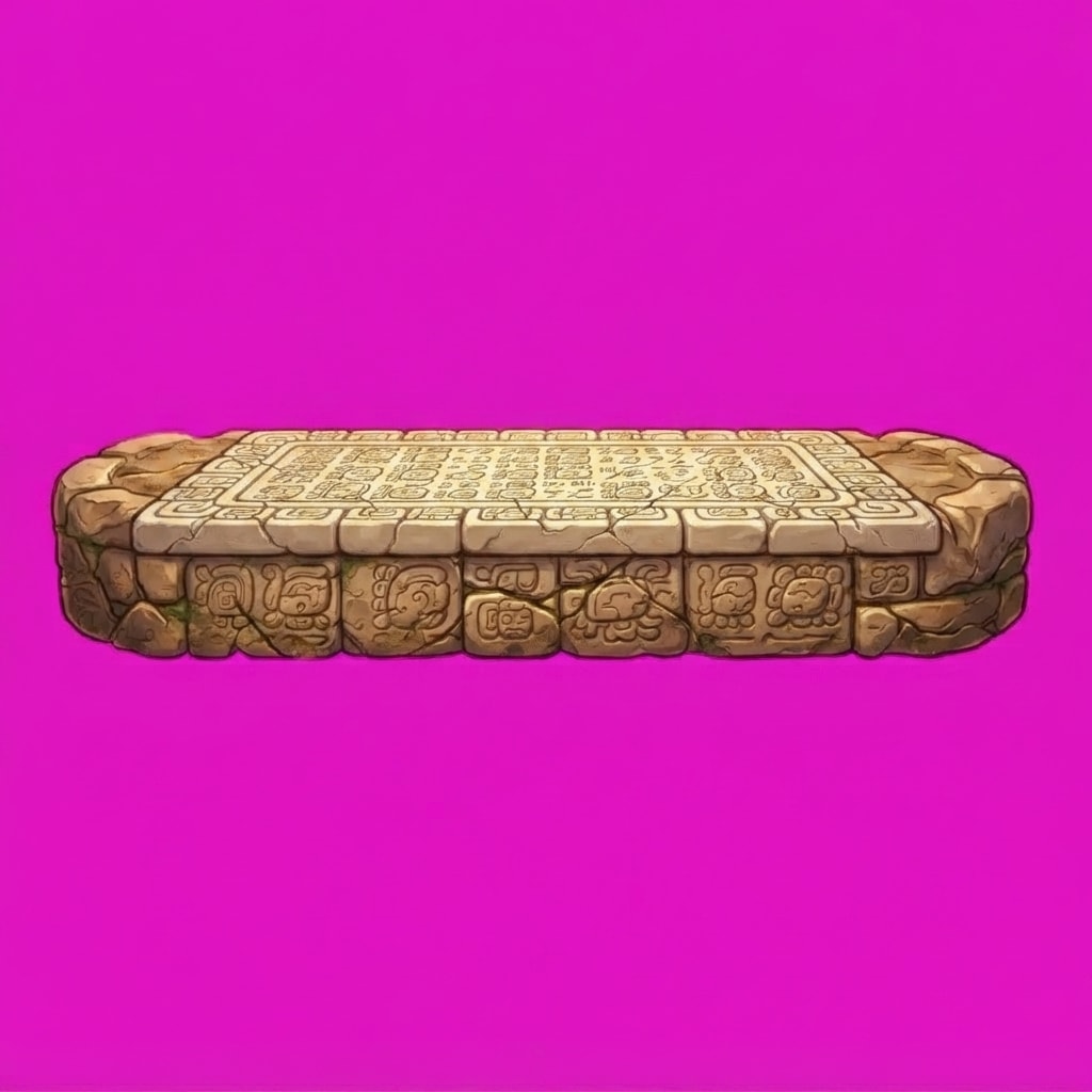 Image: IDENTITY LOCK from RUIN LIMESTONE PLATFORM. ONE sq