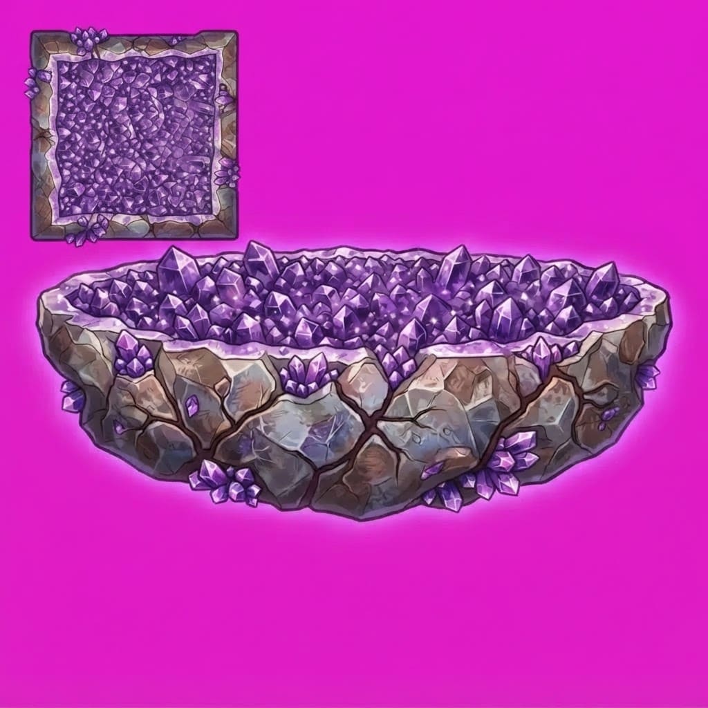 Image: IDENTITY LOCK from GEODE CRYSTAL PLATFORM. TOP-LEF