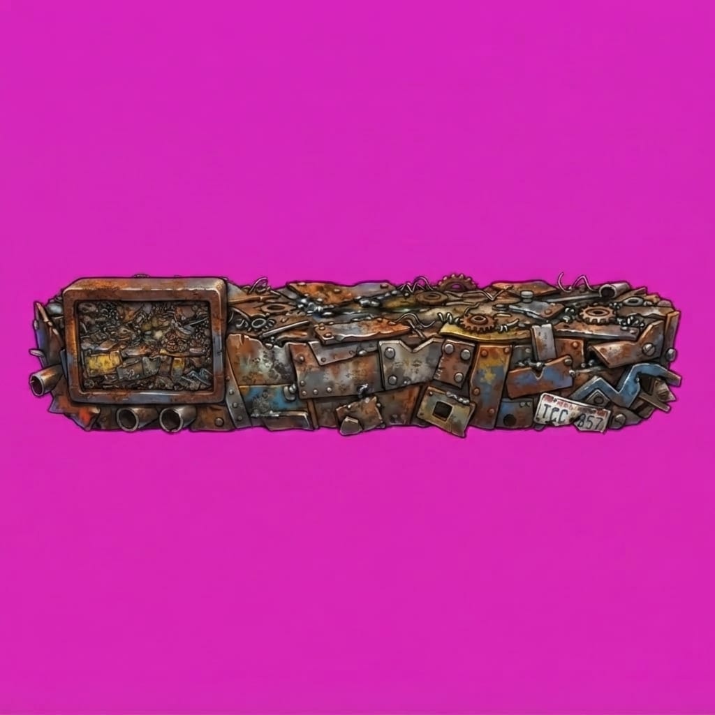 Image: IDENTITY LOCK from SCRAP IRON PLATFORM. TOP-LEFT C