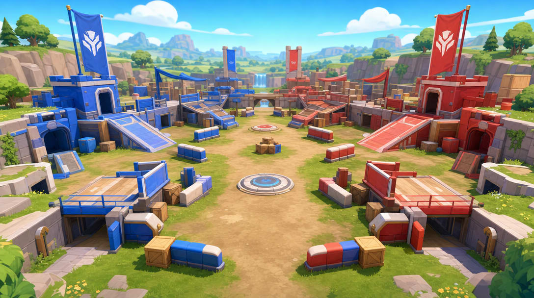Flag Rivals Battle Arena Concept