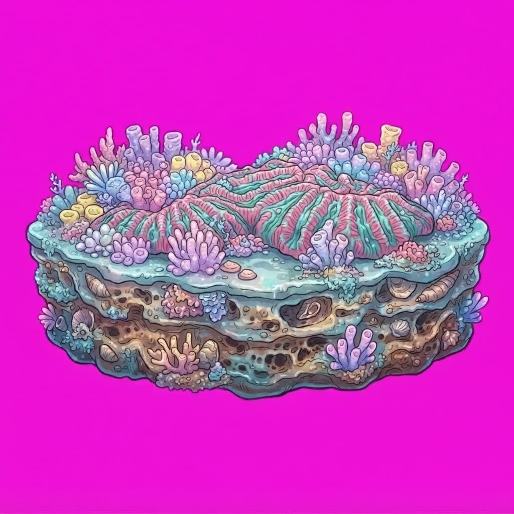 Image: IDENTITY LOCK from the reference BRINE CORAL PLATF