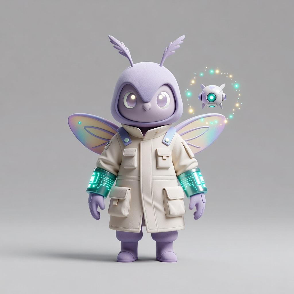 Mender Moth Hero Concept