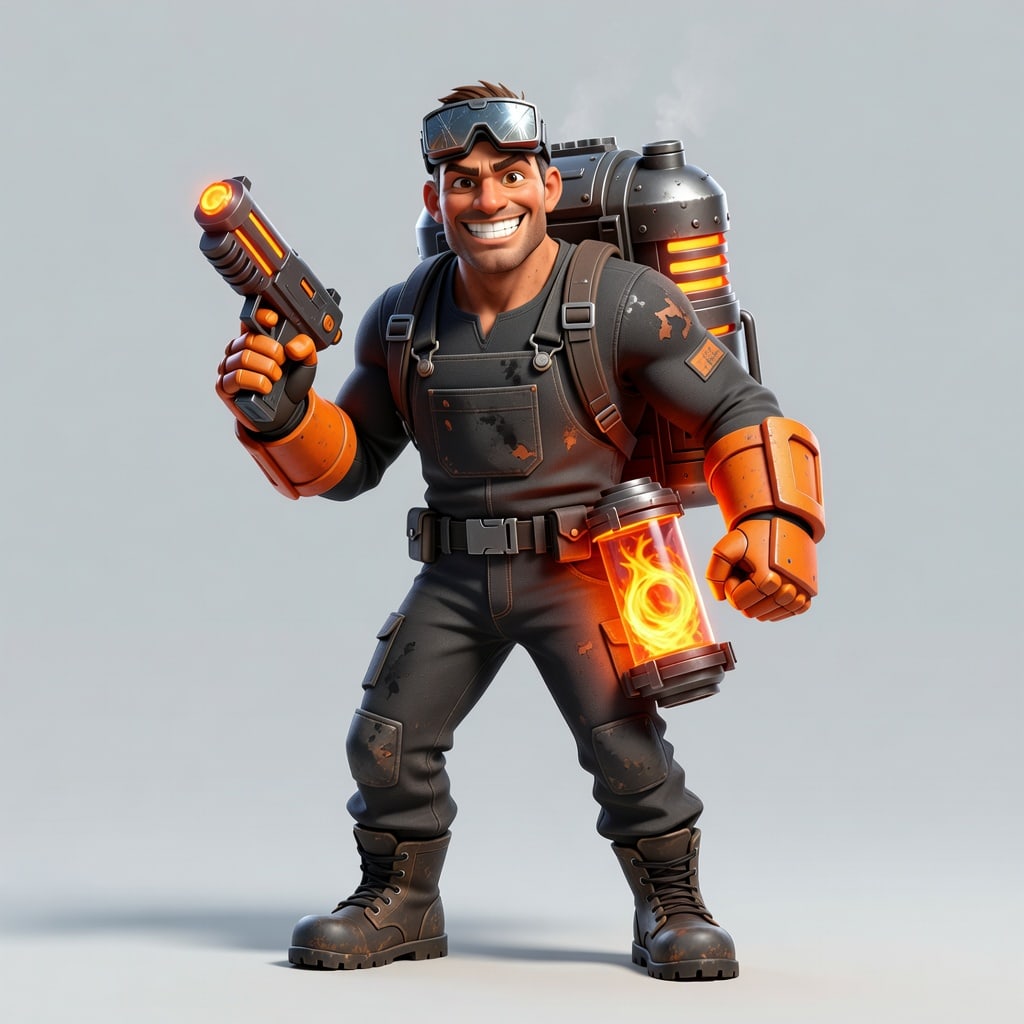 Cinderjack Hero Concept