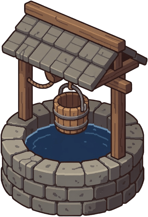 Village well prop
