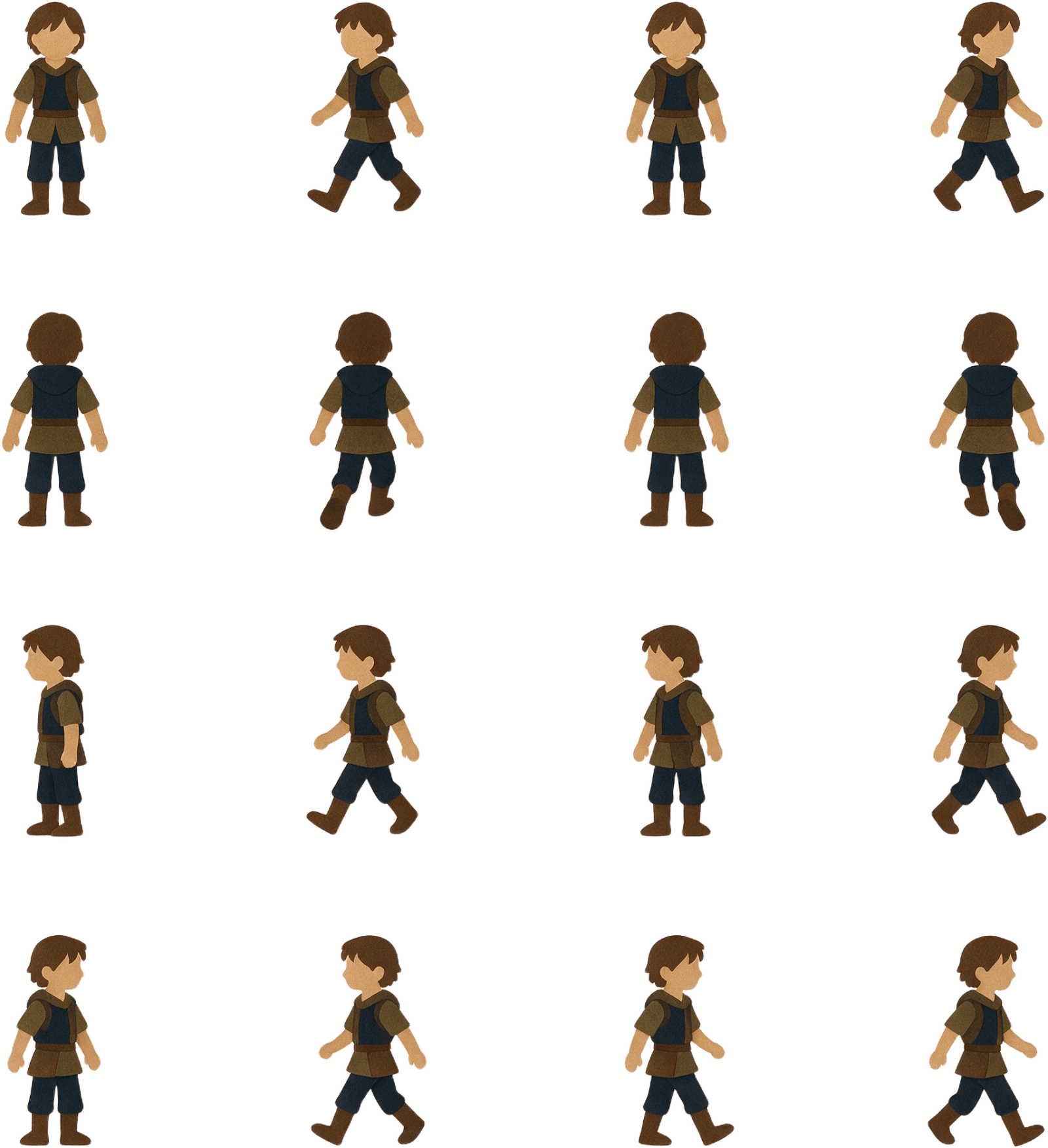 Papercut Adventurer Walk Sheet