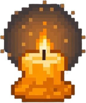 Wax Pickup Item Pixel Sprite