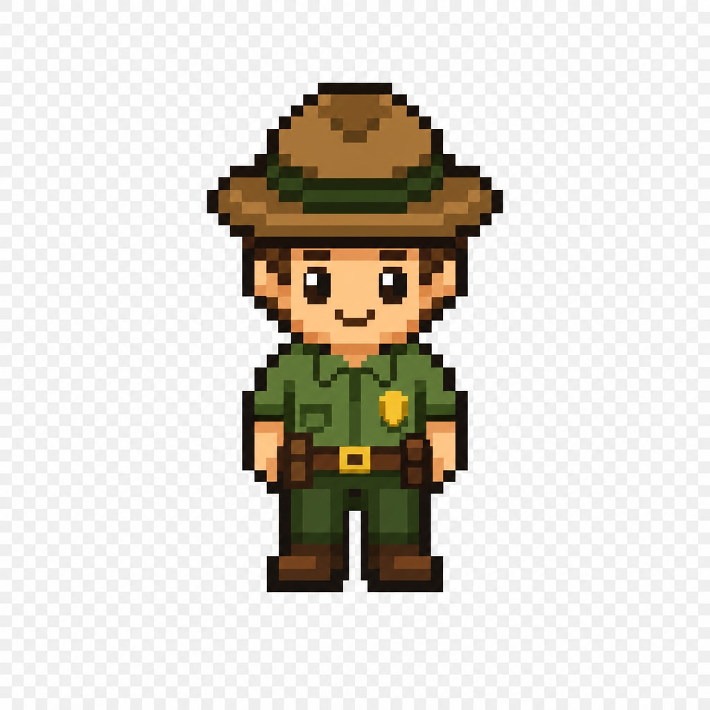 Pixel Ranger NPC Sprite