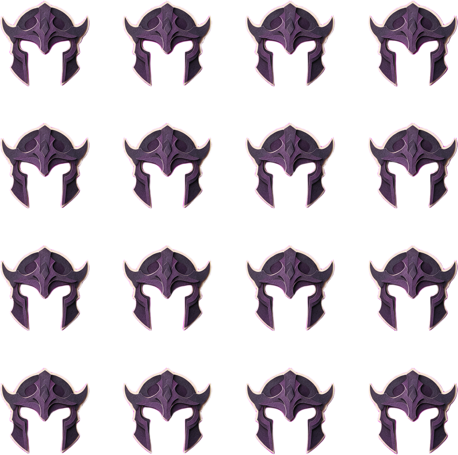 Paper-Doll Helmet Overlay Sheet