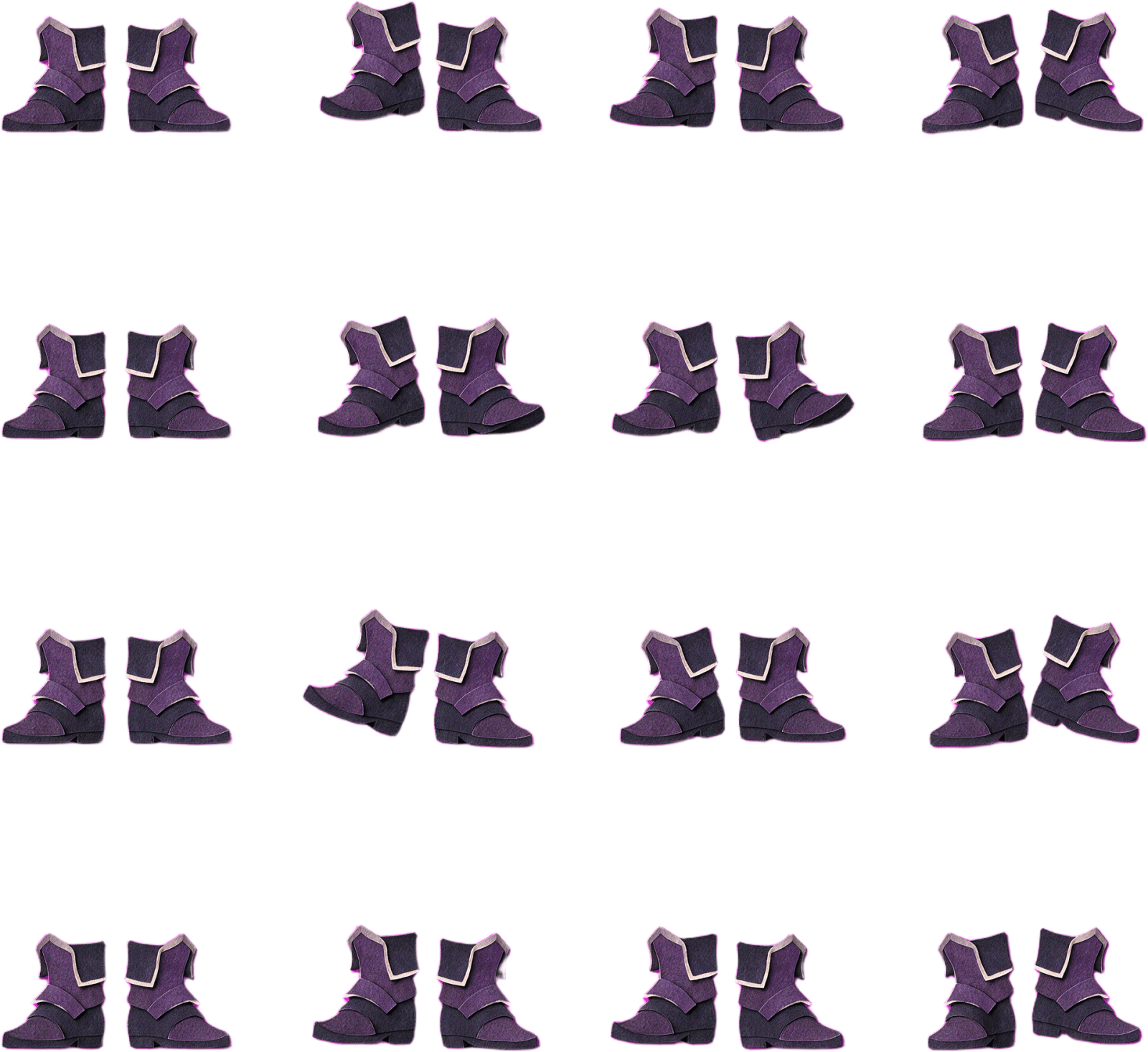Paper-Doll Boots Overlay Sheet