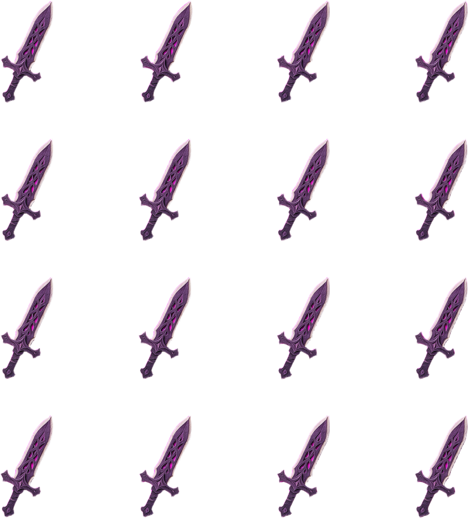 Paper-Doll Weapon Overlay Sheet