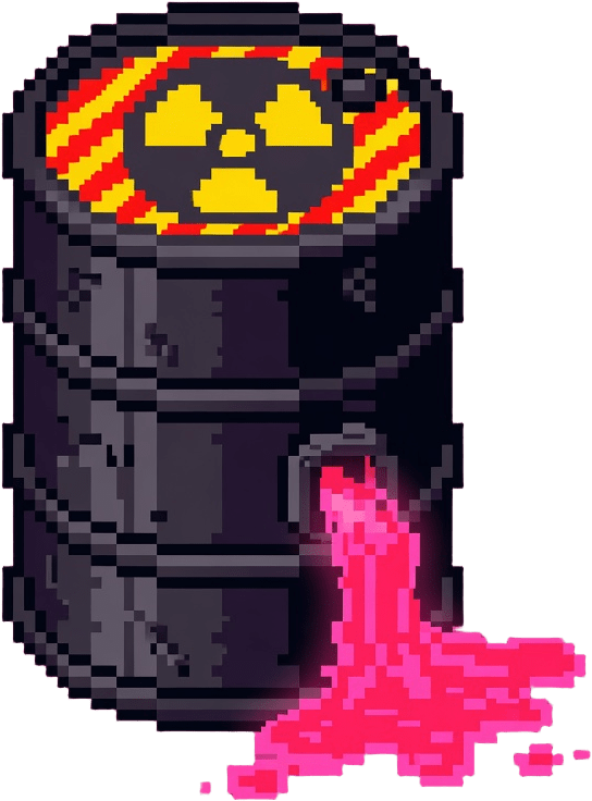 Toxic Waste Barrel