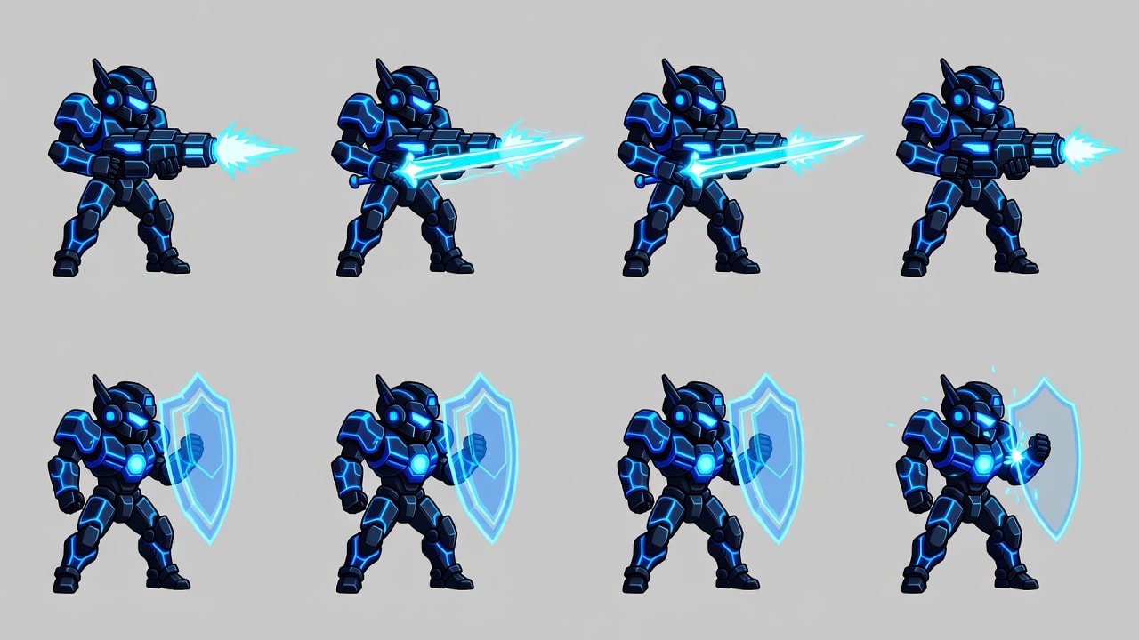 Mecha Player Combat Sheet