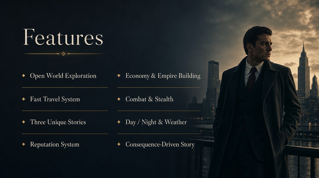 Shadow Empires - Feature List