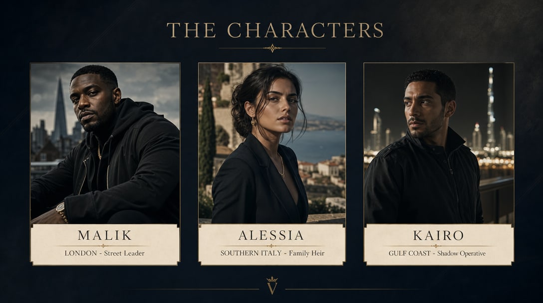 Shadow Empires - Protagonist Cards