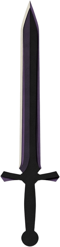 Void Papercut Sword Sprite