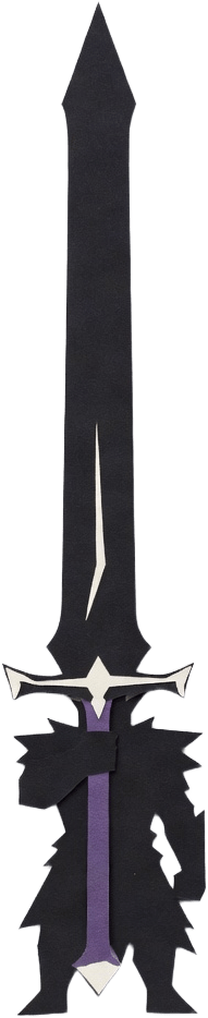 Void Papercut Greatsword Sprite