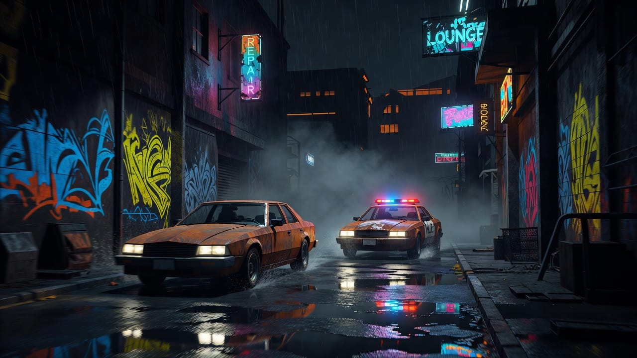 Midnight Run - High-Speed Police Chase Key Art