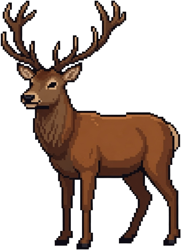 Wild Stag sprite - left