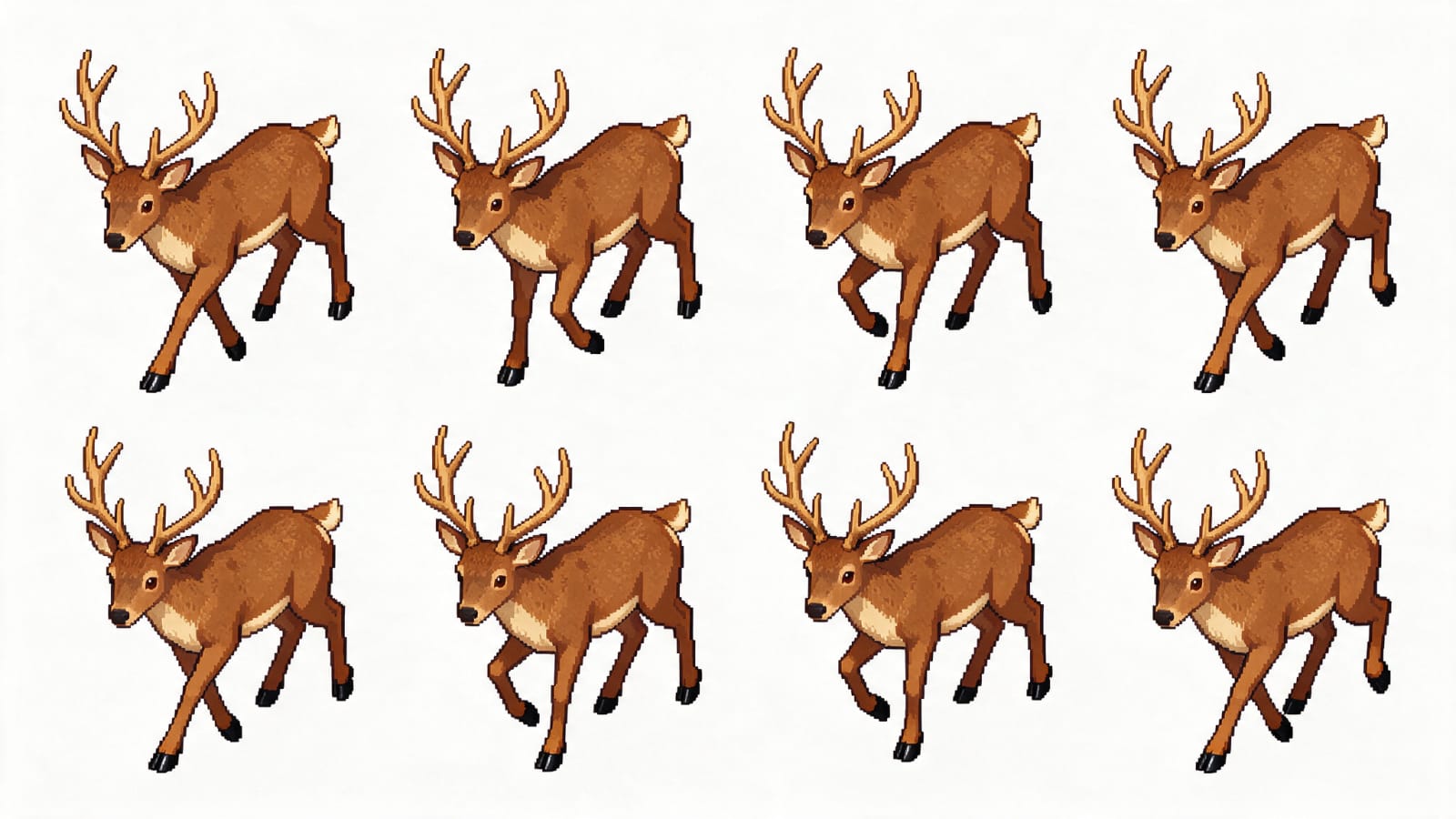 Wild Stag walk sheet - down