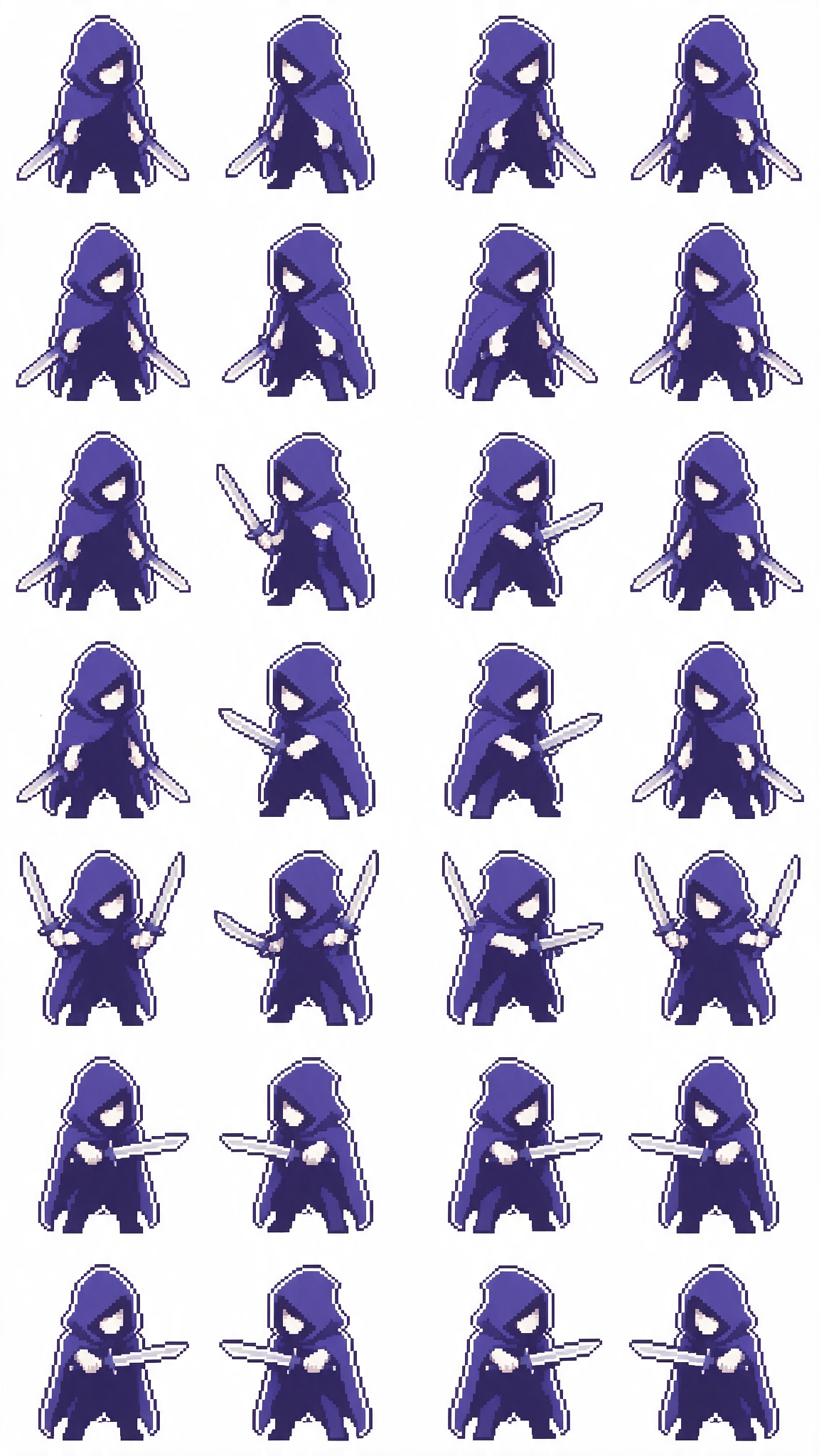 Void Adventurer Twinblades Sheet