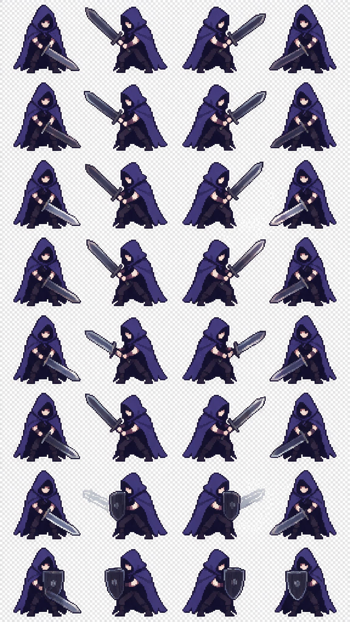Void Adventurer Two-Handed Sword Sheet