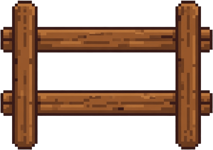 Wooden Fence Prop