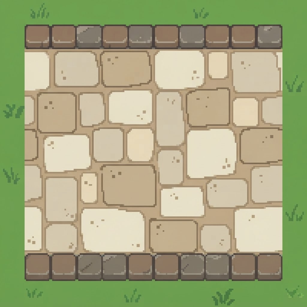 Pale Path Tile